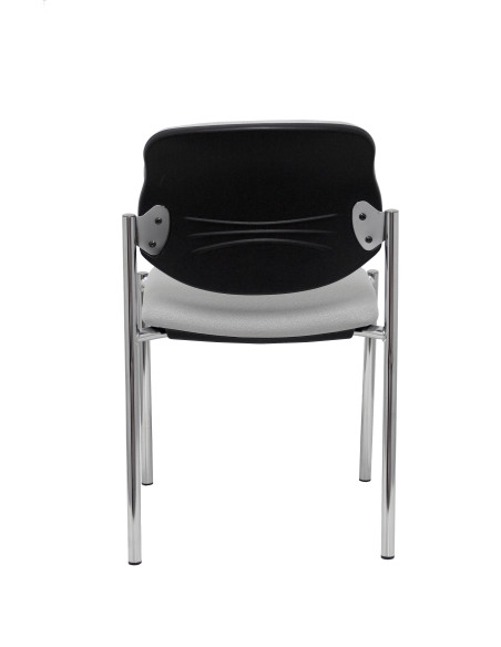 SILLA CONFIDENTE STYL SIN BRAZOS ESTRUCTURA CROMADA