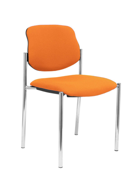SILLA CONFIDENTE STYL SIN BRAZOS ESTRUCTURA CROMADA