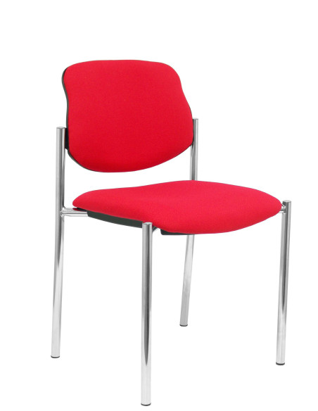 SILLA CONFIDENTE STYL SIN BRAZOS ESTRUCTURA CROMADA