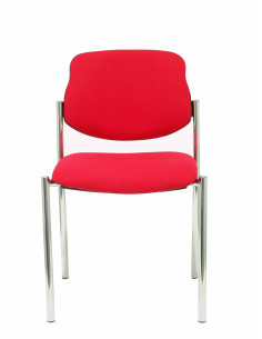 SILLA CONFIDENTE STYL SIN BRAZOS ESTRUCTURA CROMADA 2