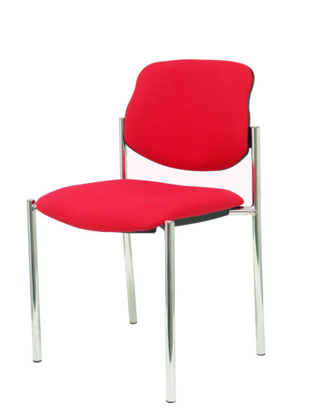 SILLA CONFIDENTE STYL SIN BRAZOS ESTRUCTURA CROMADA