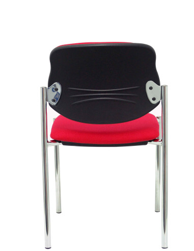 SILLA CONFIDENTE STYL SIN BRAZOS ESTRUCTURA CROMADA