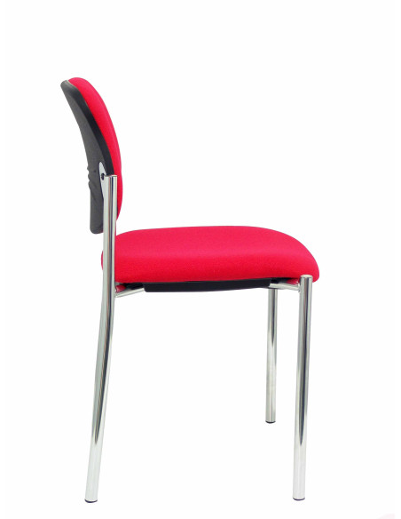 SILLA CONFIDENTE STYL SIN BRAZOS ESTRUCTURA CROMADA