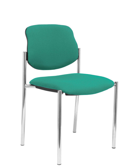 SILLA CONFIDENTE STYL SIN BRAZOS ESTRUCTURA CROMADA