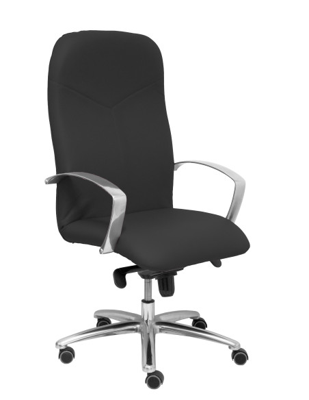 SILLA PIQUERAS Y CRESPO CAUDETE DIRECCION BRAZOS FIJOS MECANISMO BASCULANTE REGULABLE EN ALTURA ASIENTO Y RESPALDO TAPIZADO SIMI