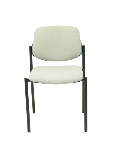 SILLA CONFIDENTE STYL SIN BRAZOS ESTRUCTURA NEGRA