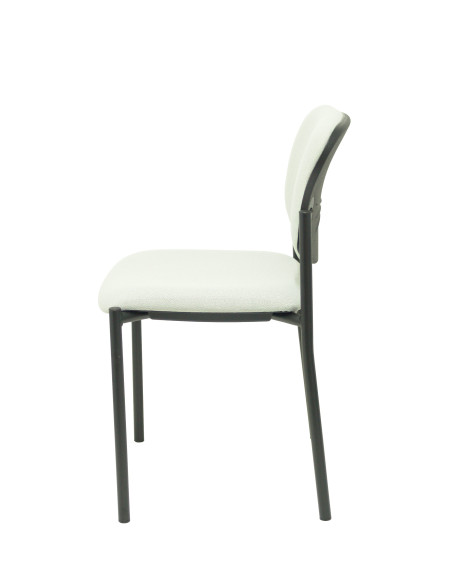 SILLA CONFIDENTE STYL SIN BRAZOS ESTRUCTURA NEGRA