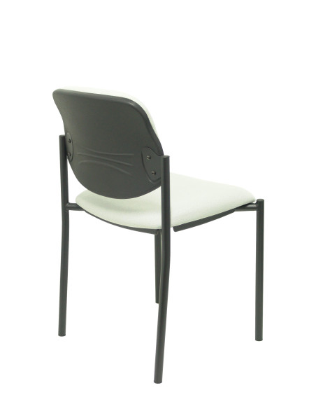 SILLA CONFIDENTE STYL SIN BRAZOS ESTRUCTURA NEGRA