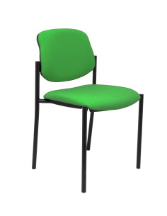 SILLA CONFIDENTE STYL SIN BRAZOS ESTRUCTURA NEGRA