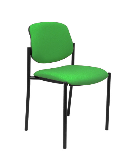 SILLA CONFIDENTE STYL SIN BRAZOS ESTRUCTURA NEGRA