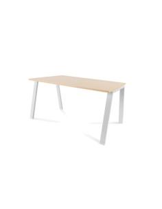 MESA ROCADA BLANCA ESTRUCTURA BLANCA