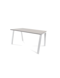 MESA ROCADA BLANCA ESTRUCTURA BLANCA