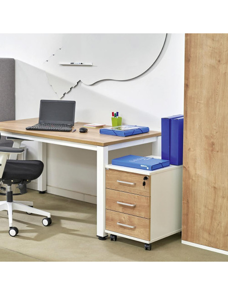 MESA ROCADA EXECUTIVE ESTRUCTURA GRIS