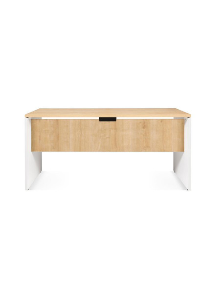 MESA ROCADA WORK ESTRUCTURA BLANCA
