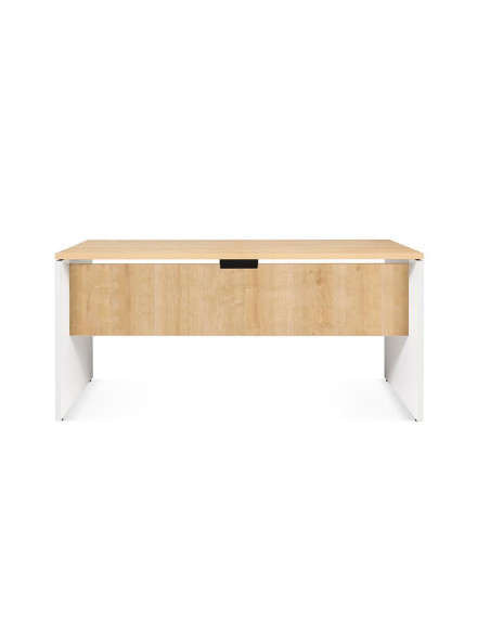 MESA ROCADA WORK ESTRUCTURA BLANCA
