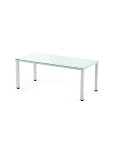 MESA ROCADA EXECUTIVE ESTRUCTURA BLANCA