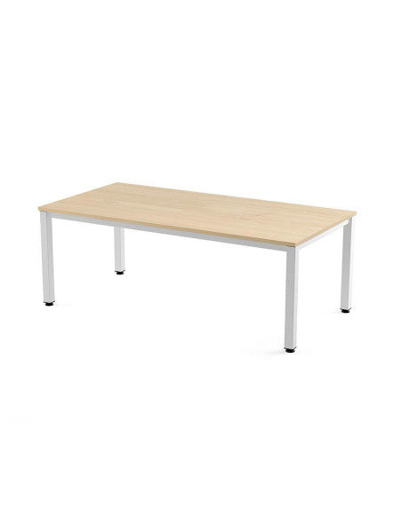 MESA ROCADA EXECUTIVE ESTRUCTURA BLANCA