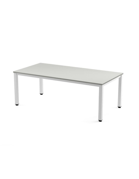 MESA ROCADA EXECUTIVE ESTRUCTURA BLANCA