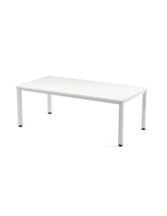 MESA ROCADA EXECUTIVE ESTRUCTURA BLANCA
