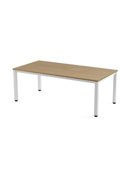 MESA ROCADA EXECUTIVE ESTRUCTURA BLANCA