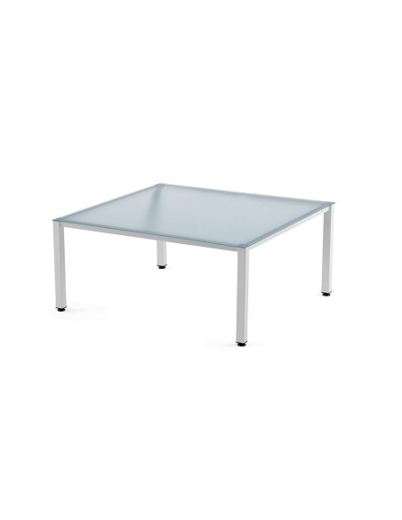 MESA ROCADA EXECUTIVE ESTRUCTURA BLANCA
