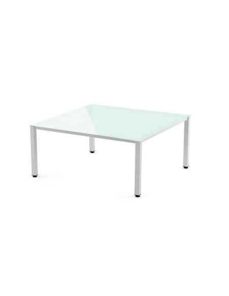 MESA ROCADA EXECUTIVE ESTRUCTURA BLANCA
