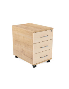 BUCK MÓVIL ROCADA STORE 3 CAJONES ESTRUCTURA ROBLE