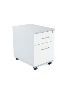 BUCK MÓVIL ROCADA STORE 1 CAJÓN Y CARPETERO ESTRUCTURA GRIS