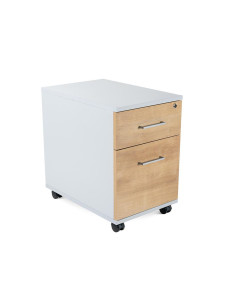 BUCK MÓVIL ROCADA STORE 1 CAJÓN Y CARPETERO ESTRUCTURA GRIS