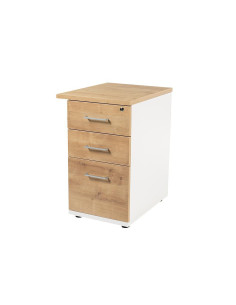 BUCK ROCADA STORE 2 CAJONES Y CARPETERO ESTRUCTURA BLANCA