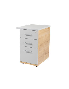 BUCK ROCADA STORE 2 CAJONES Y CARPETERO ESTRUCTURA ROBLE