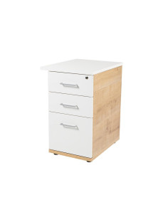 BUCK ROCADA STORE 2 CAJONES Y CARPETERO ESTRUCTURA ROBLE