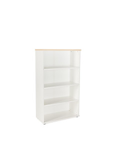 ARMARIO DE MADERA ROCADA SIN PUERTAS ESTRUCTURA BLANCA