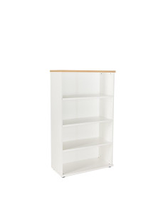 ARMARIO DE MADERA ROCADA SIN PUERTAS ESTRUCTURA BLANCA