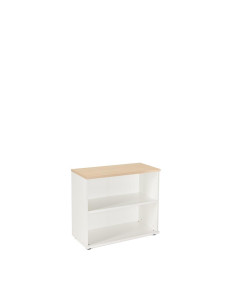 ARMARIO DE MADERA ROCADA SIN PUERTAS ESTRUCTURA BLANCA