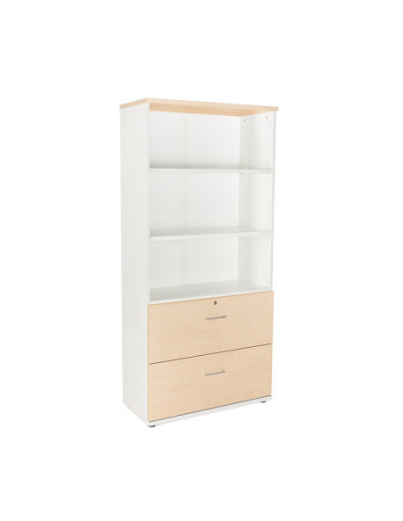 ARMARIO DE MADERA ROCADA CARPETERO ESTRUCTURA BLANCA