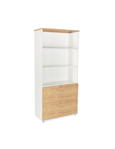 ARMARIO DE MADERA ROCADA CARPETERO ESTRUCTURA BLANCA