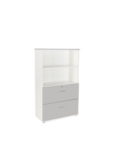 ARMARIO DE MADERA ROCADA CARPETERO ESTRUCTURA BLANCA