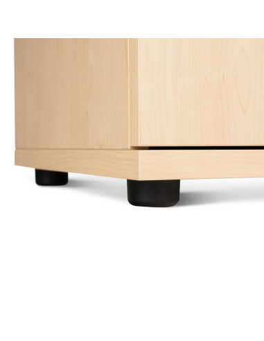 ARMARIO DE MADERA ROCADA CARPETERO ESTRUCTURA BLANCA