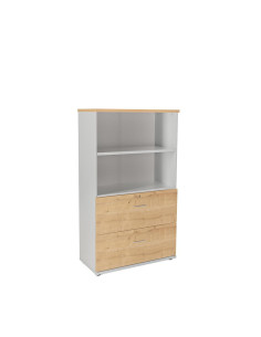 ARMARIO DE MADERA ROCADA CARPETERO ESTRUCTURA GRIS