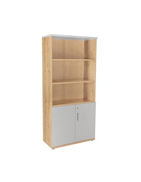 ARMARIO DE MADERA ROCADA CON PUERTAS BAJAS ESTRUCTURA ROBLE