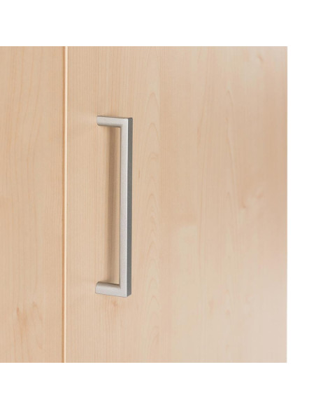 ARMARIO DE MADERA ROCADA CON PUERTAS BAJAS ESTRUCTURA ROBLE