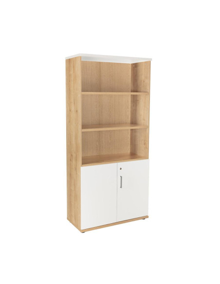 ARMARIO DE MADERA ROCADA CON PUERTAS BAJAS ESTRUCTURA ROBLE