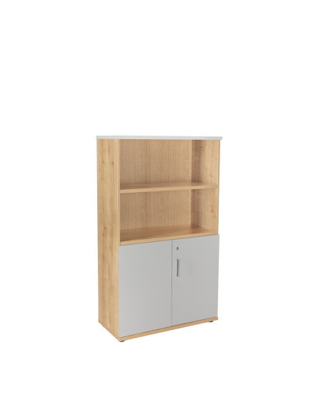 ARMARIO DE MADERA ROCADA CON PUERTAS BAJAS ESTRUCTURA ROBLE