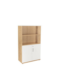 ARMARIO DE MADERA ROCADA CON PUERTAS BAJAS ESTRUCTURA ROBLE