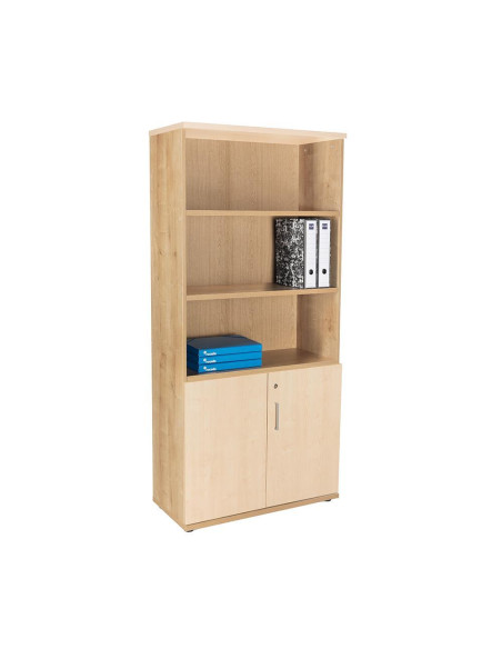ARMARIO DE MADERA ROCADA CON PUERTAS BAJAS ESTRUCTURA ROBLE