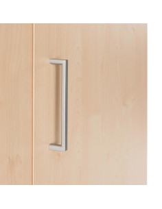 ARMARIO DE MADERA ROCADA ESTRUCTURA GRIS 2