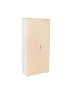 ARMARIO DE MADERA ROCADA ESTRUCTURA BLANCA