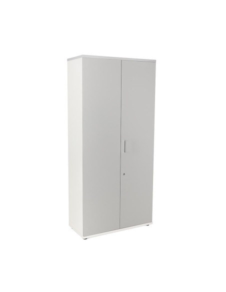 ARMARIO DE MADERA ROCADA ESTRUCTURA BLANCA