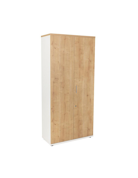 ARMARIO DE MADERA ROCADA ESTRUCTURA BLANCA